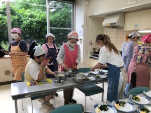 移動支援／作って食べよう