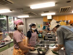 移動支援／作って食べよう