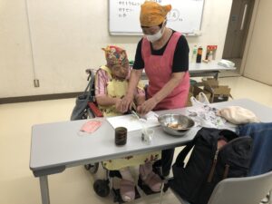 移動支援／作って食べよう