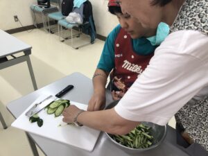 移動支援／作って食べよう